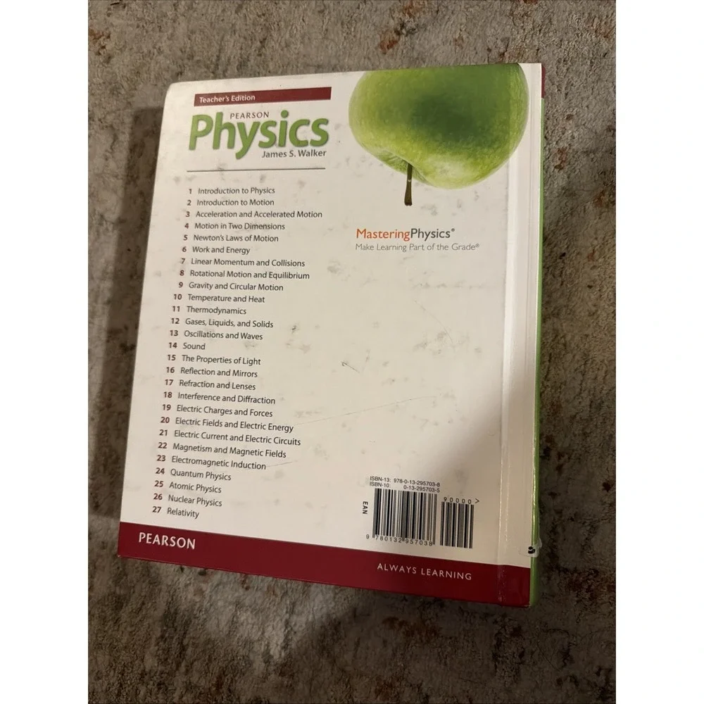 Walker, Pearson Physics 1e © 2014 Annotated Teacher's Edition, Walker, Assistant